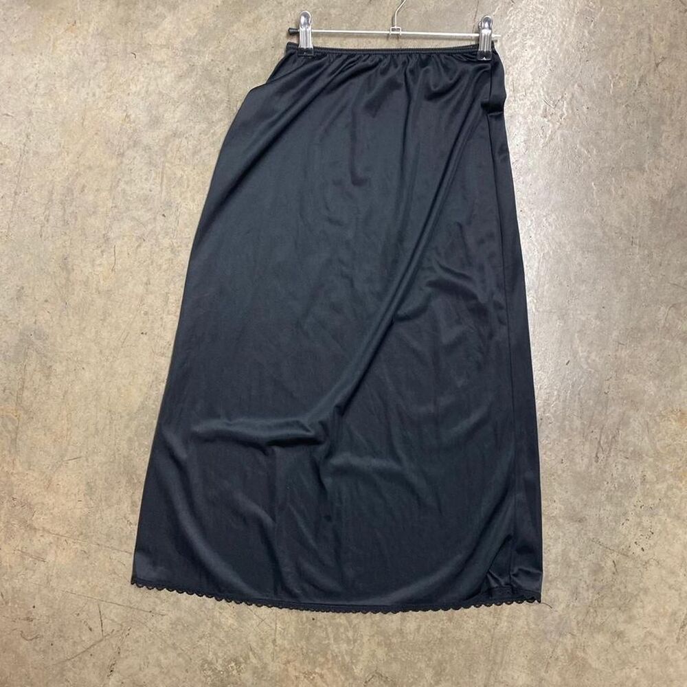 Women's Black Slip Skirt- Small